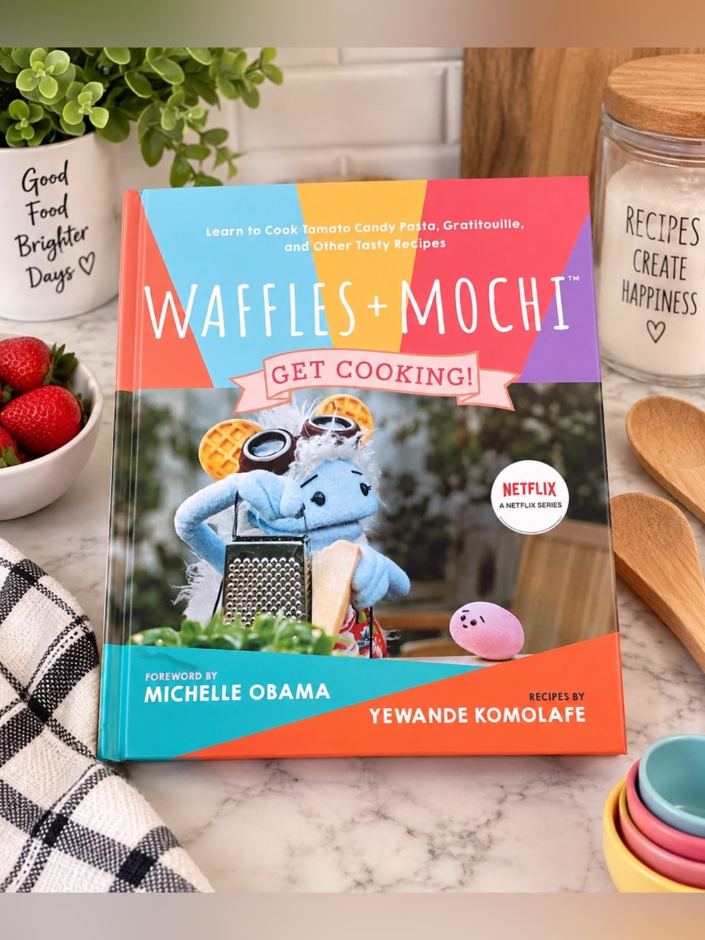 Waffles + Mochi: Get Cooking! Cookbook 📚🍓